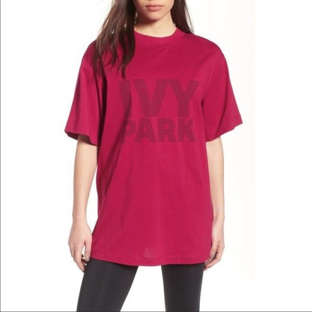 Ivy Park Oversized Hot Pink TShirt
